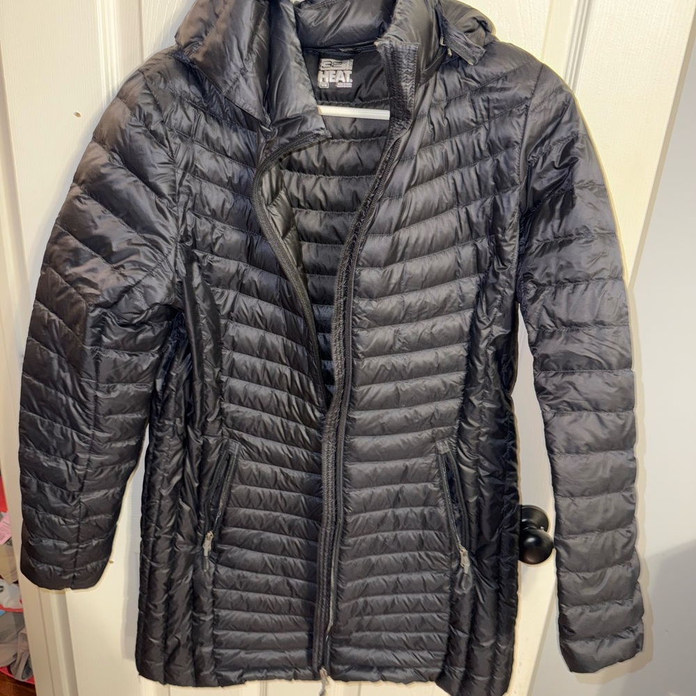 32 Degrees Women's Black Puffer Jacket